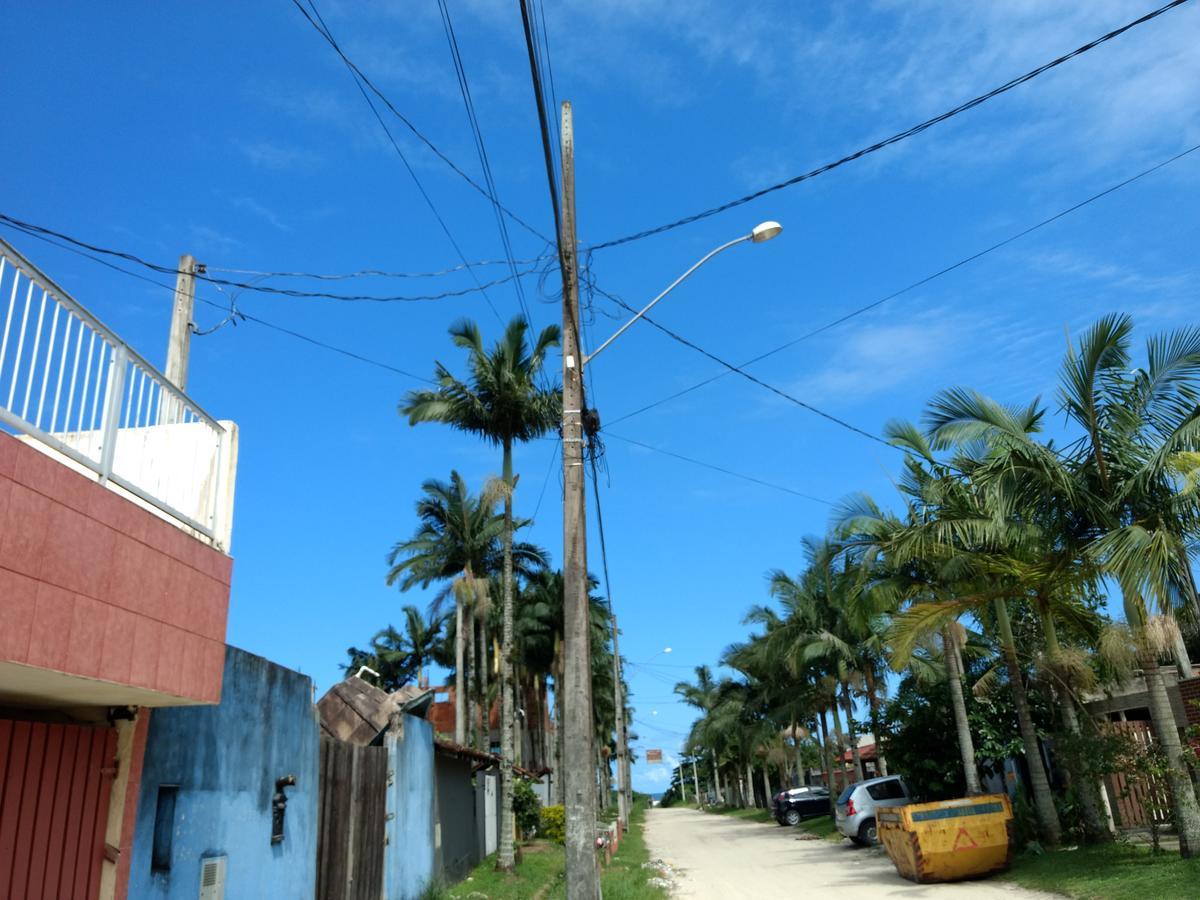Pe Na Areia Pousada Bertioga Bagian luar foto