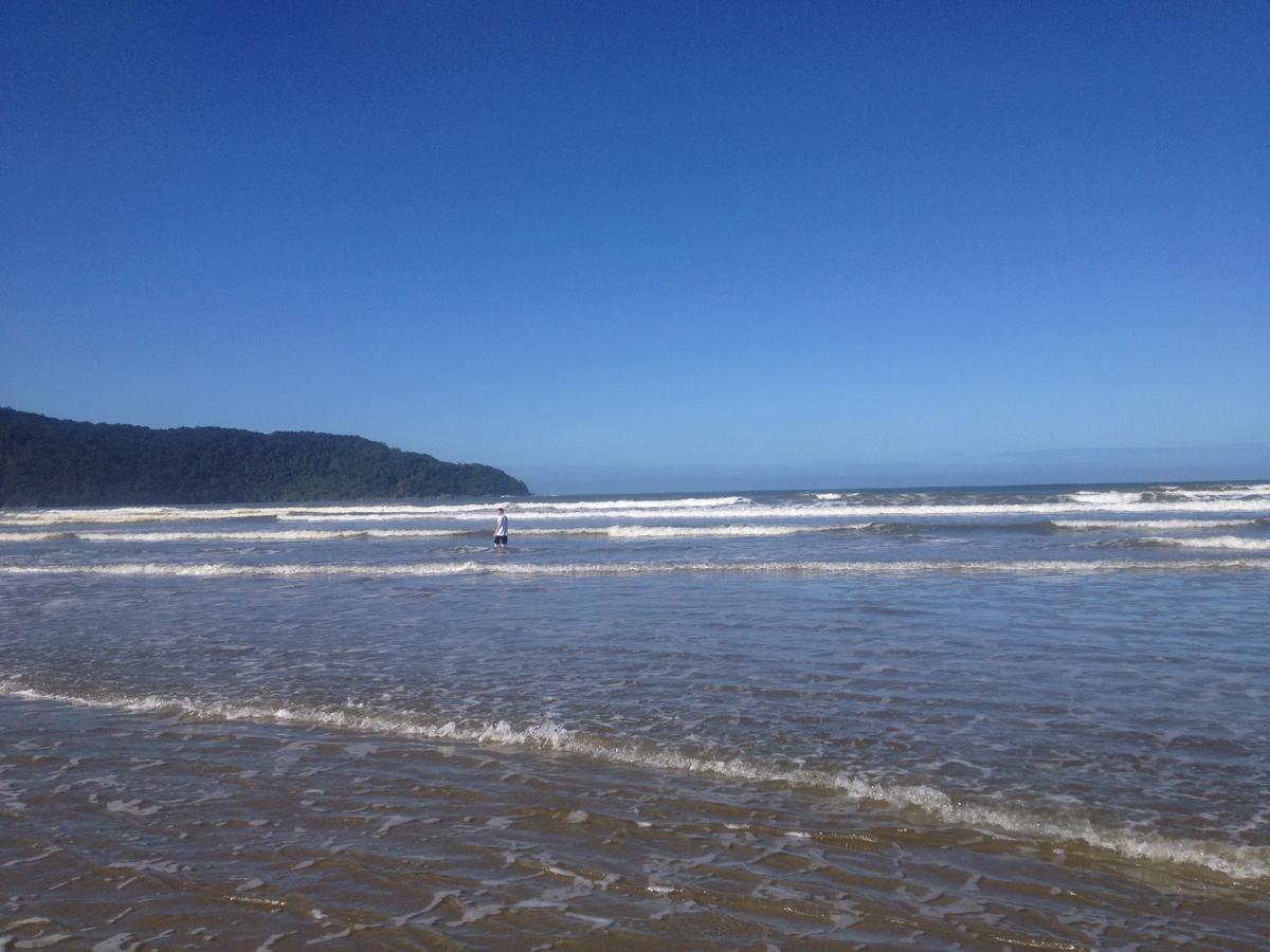 Pe Na Areia Pousada Bertioga Bagian luar foto
