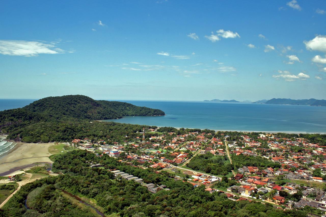Pe Na Areia Pousada Bertioga Bagian luar foto