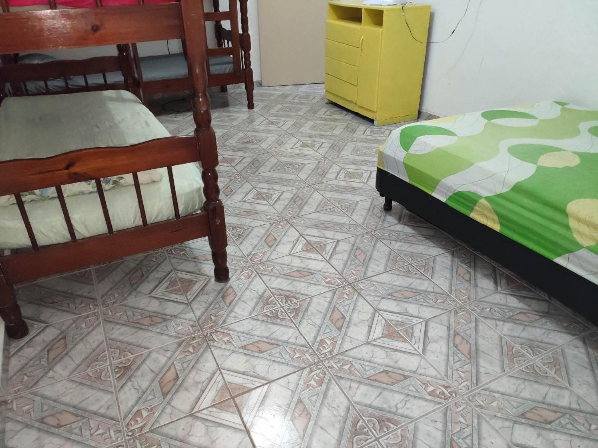 Pe Na Areia Pousada Bertioga Bagian luar foto